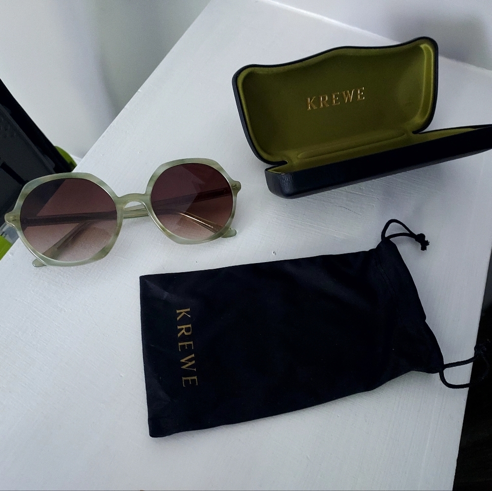 KREWE Green Sunglasses Designer Accessories
